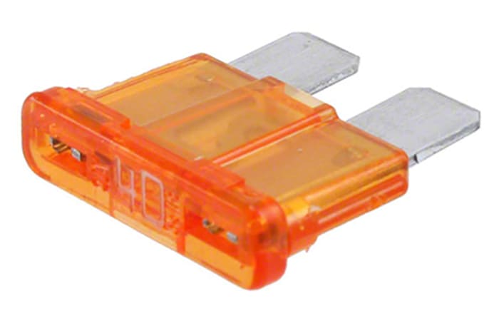 Fusible de coche Eaton, ATC-40, 40A, No 32V dc
