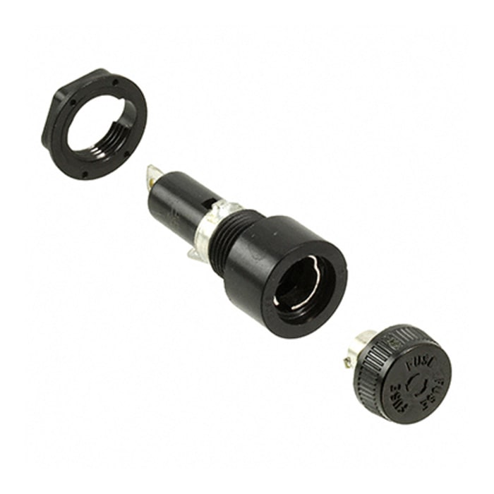 Eaton Bussmann Series Panel Mount Fuse Holder, 1P, 250V
