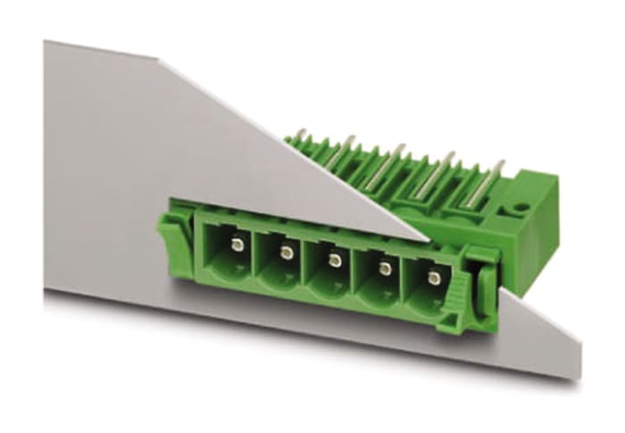 Phoenix Contact DFK-PCV 6-16/ 5-G-10.16 Series Pluggable Terminal Block, 76.0A, Solder Termination