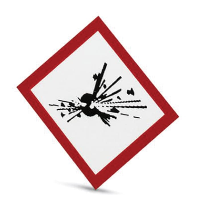 Phoenix Contact Adhesive Pre-Printed Label. Quantity: 12