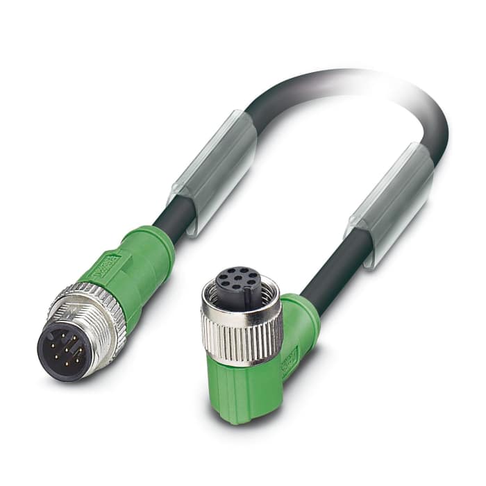 1522752 Phoenix Contact | Phoenix Contact Male 8 way Straight Plug M12 ...