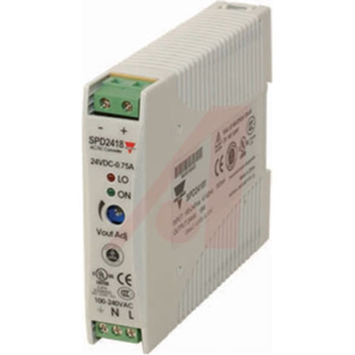 Carlo Gavazzi Switch Mode DIN Rail Power Supply, 90 → 264V ac ac, dc Input, 24V dc dc Output, 420mA Output, 10W