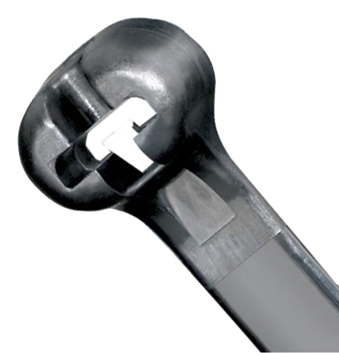 Serre-câble Panduit BT, 203mm x 3,6 mm, Noir, en Nylon 6, x 100