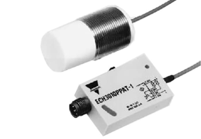 Carlo Gavazzi Barrel-Style Proximity Sensor, 4 → 15 mm Detection, PNP Output, 10 → 40 V dc, IP67