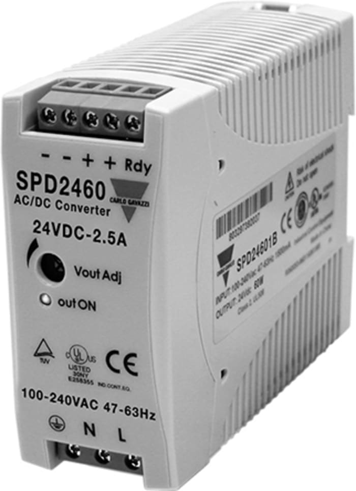 Carlo Gavazzi SPD48601 Источник питания для монтажа на DIN-рейку