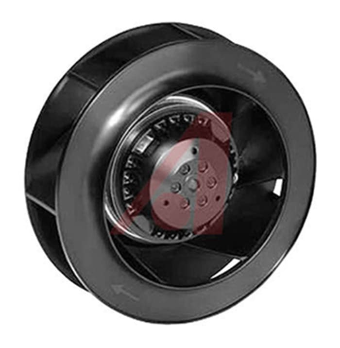 ebm-papst R2E140 Series Centrifugal Fan, 230 V ac, 385 (M2E 068-CF) m³/h, 485 (M2E 068-DF) m³/h, AC Operation, 140