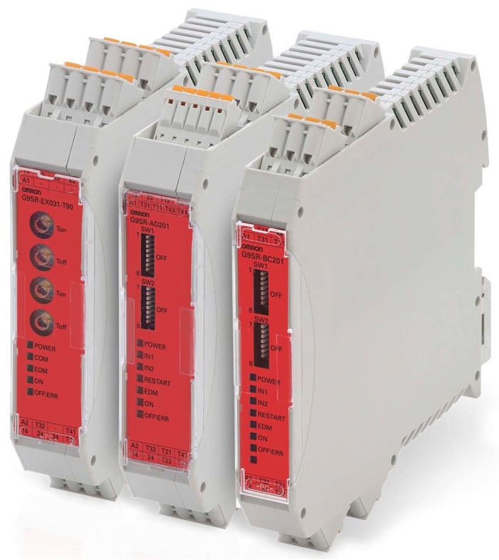 Omron Basic Unit G9SR Emergency Stop Safety Relay, 24V dc, Dual-Channel