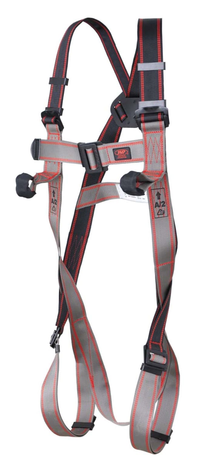 JSP FAR0203 Front, Rear Attachment Safety Harness, 136kg Max, Universal