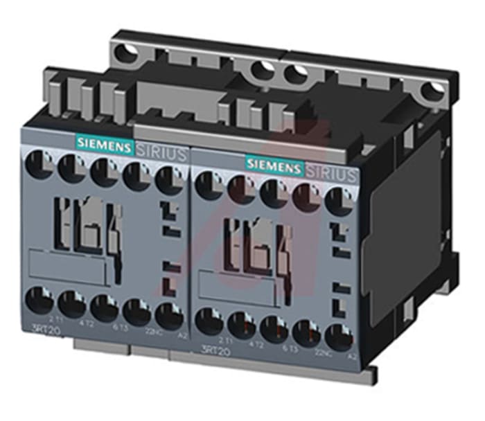Siemens 3RA Series Contactor, 24 V dc Coil, 3-Pole, 16 A, 7.5 kW, 3NO (Main), 400 V