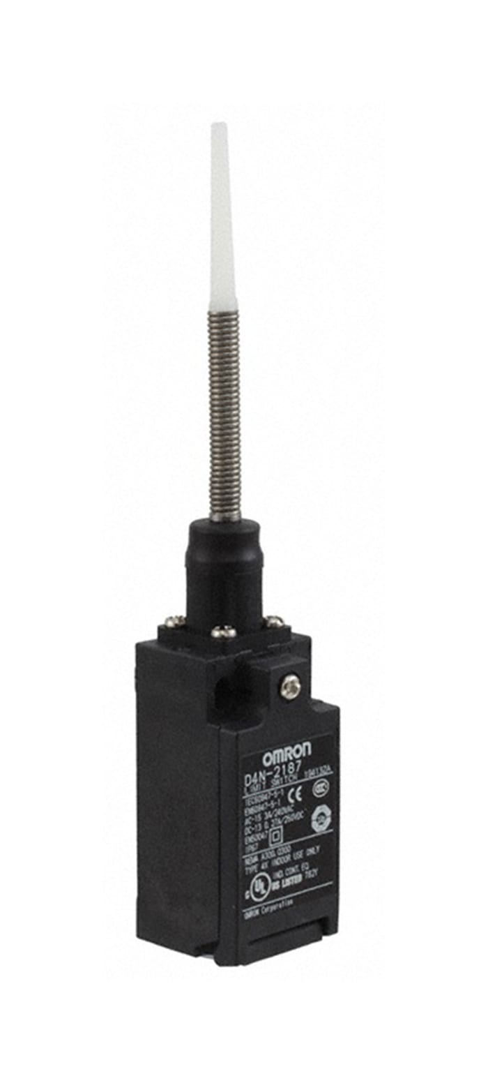 Omron D4N Series Rod Limit Switch, NO/NC, IP67, DPST