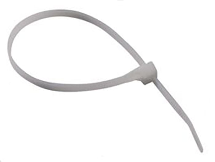 Serre-câble Panduit PLT, 102mm x 2,5 mm, Gris, en Nylon 6, x 50