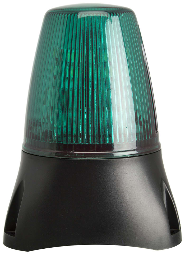 LEDA100 Beacon, Green, 8-20 Vac/dc