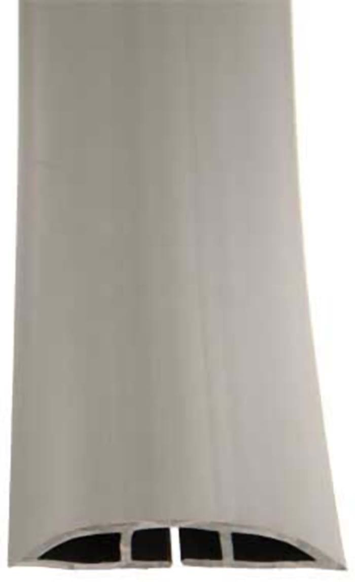 Protège câble RS PRO, Ø interne: 14.8mm, long. 1m, PVC Gris