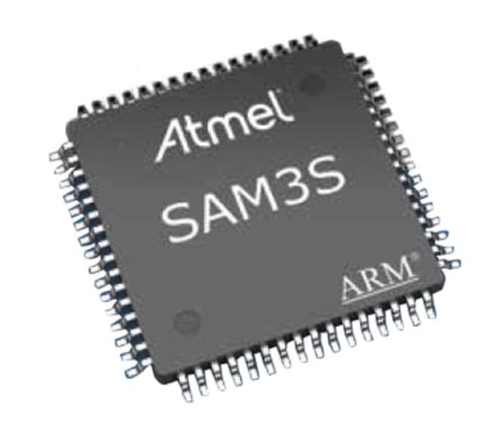 Mikrokontrolér ATSAM3S1AB-AU 32bit ARM Cortex M3 64MHz 64 kB Flash 16 kB RAM USB USB, počet kolíků: 48, LQFP