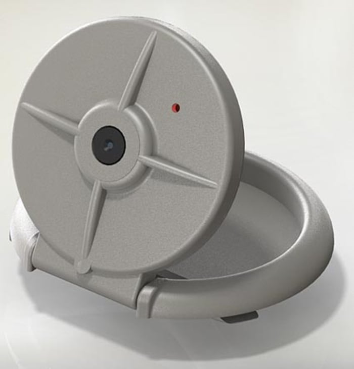 OKW Enclosures Case for use with Raspberry Pi Camera, Raspberry Pi NoIR Camera in Light Grey