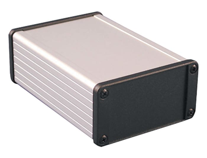 Hammond 1457 E Series Clear Aluminium Enclosure, IP54, 80 x 59 x 30.9mm