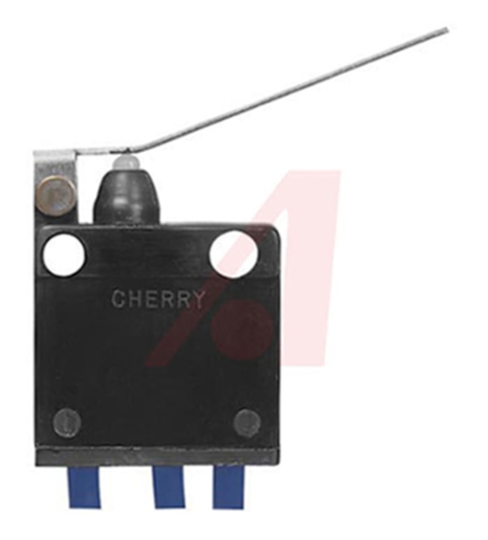 ZF Lever Micro Switch, Wire Lead Terminal, 10.1 A, SPST, SPST