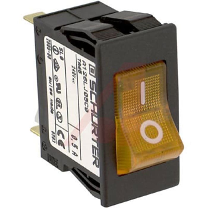 4430.2295 Schurter Schurter Panel Mount TA45 2 Pole Circuit Breaker