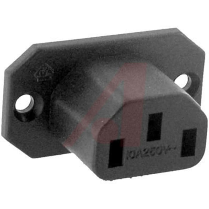 Schurter F Panel Mount IEC Connector Socket, 10A, 250 V