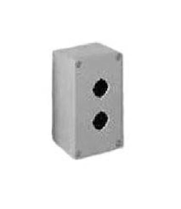Hammond Light Grey PC 1554 Enclosure - 2 Hole 22mm Diameter