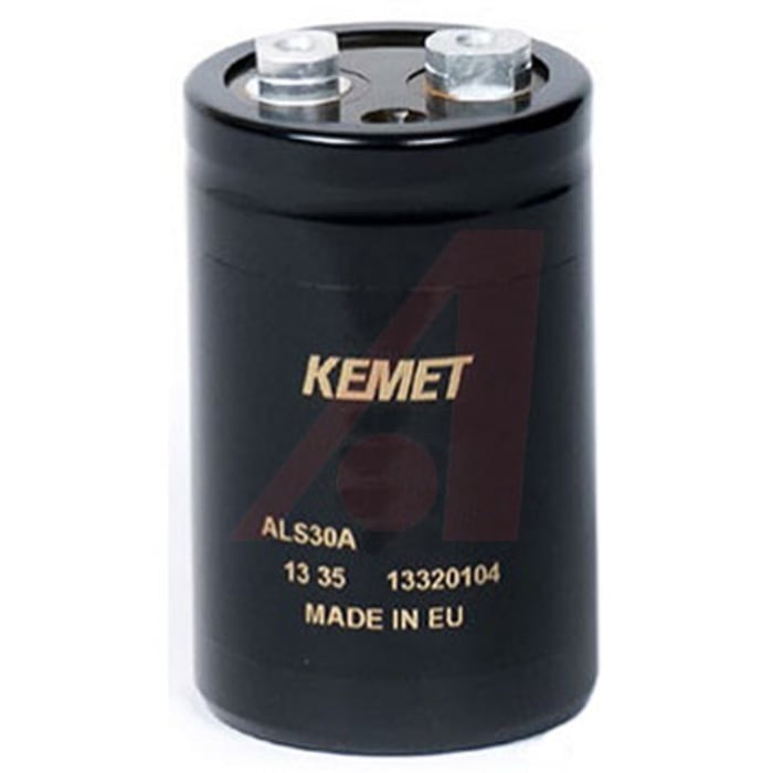 KEMET 4700μF Electrolytic Capacitor 500V dc, Screw Mount - ALS30A472NT500