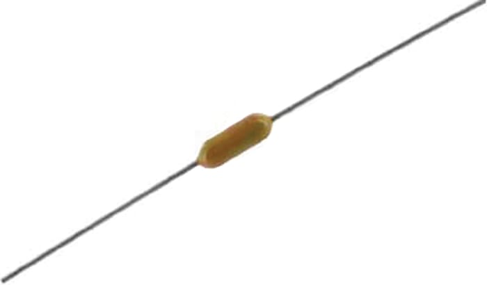 Condensateur céramique multicouche MLCC, Axial, 100nF, 50V c.c., ±10%, diélectrique : X7R