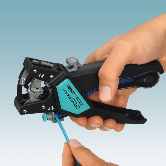 1200101 Phoenix Contact | Phoenix Contact CRIMPFOX 4 in 1 Hand Crimp ...