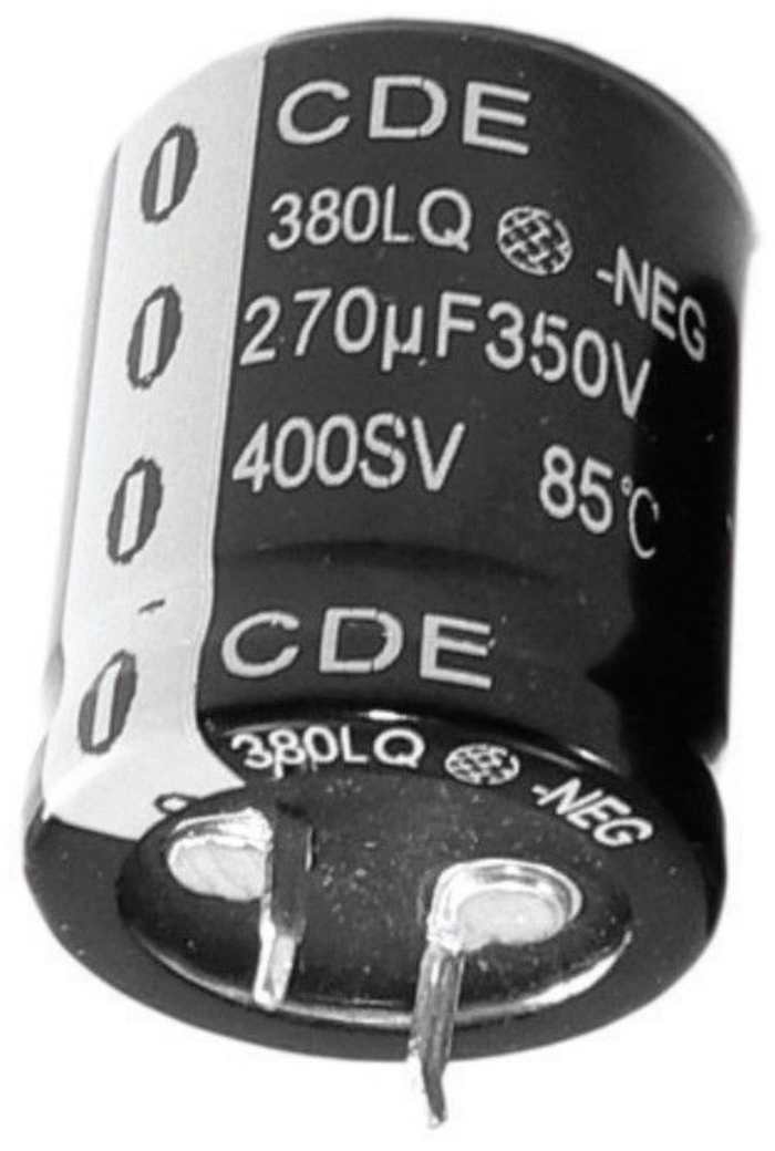 Cornell-Dubilier 2700μF Aluminium Electrolytic Capacitor 200V dc, Snap-In - 380LQ272M200A052