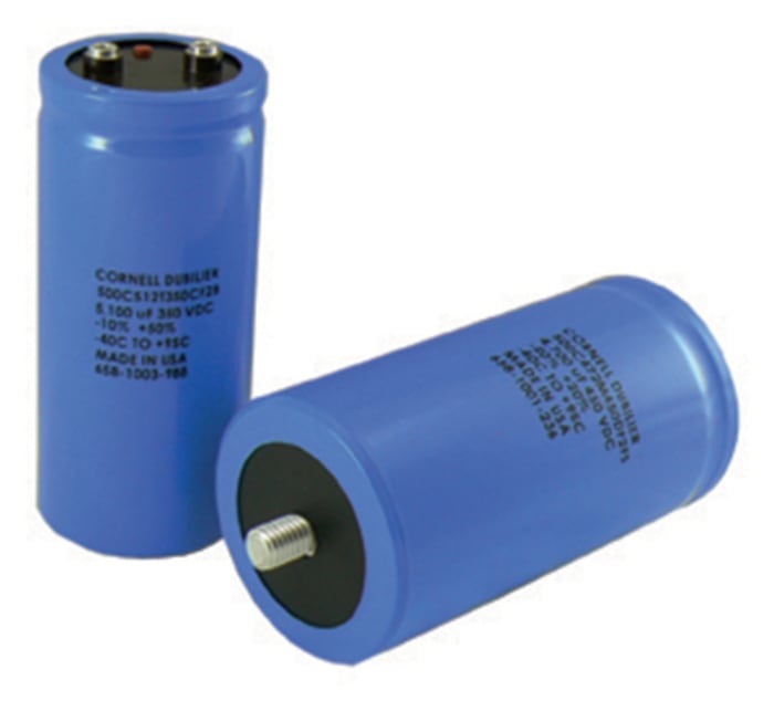 Cornell-Dubilier 3300μF Electrolytic Capacitor 450V dc, Screw Mount - 550C332T450DE2B