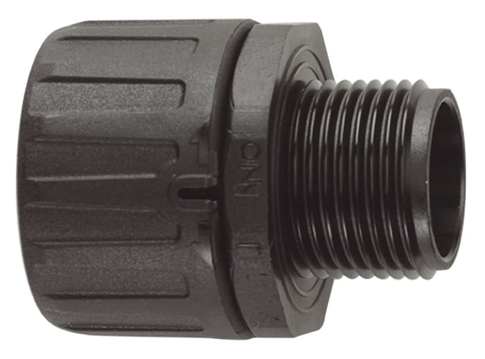 Raccord de gaine Flexicon FPA, M20, taille 21mm, en Nylon 66, IP66