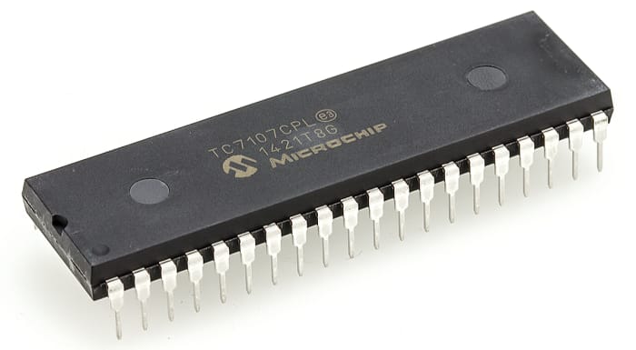 Microchip, 3.5 digit- ADC, 40-Pin PDIP