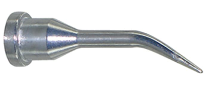 Weller LT 1SLX 0.4 mm Bent Conical Soldering Iron Tip for use with WSFP/WSP80/WP80/WXP80, LR21/TCPS last generation