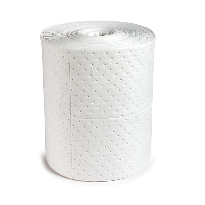 Rouleau Absorbant d'huile RS PRO, 1 par paquet , capacité d'absorption: 100L, RS PRO.