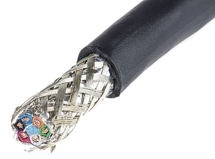 Alpha Wire Xtra-Guard 2 Performance Cable Series Data Cable, 1 Pairs, 1 Cores, 0.35 mm², Screened, 22 AWG, 30m, A/P/A
