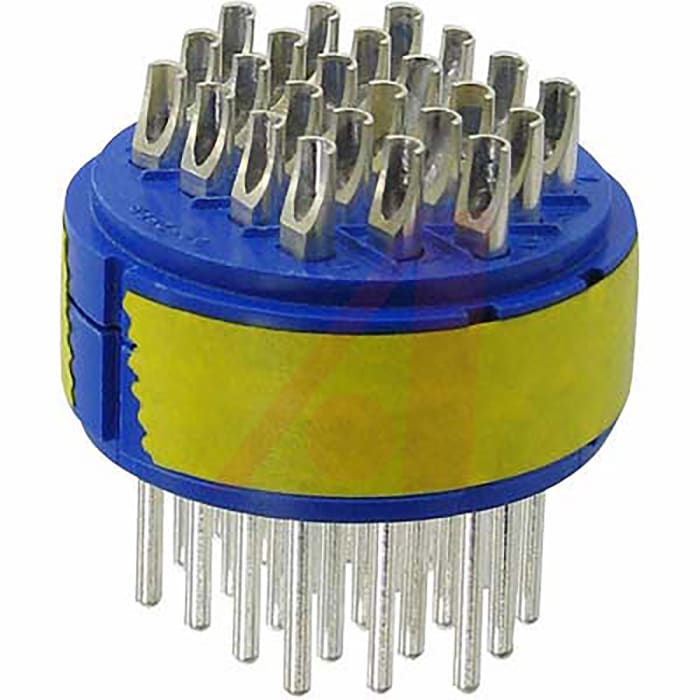 Amphenol Industrial Male Connector Insert size 24 24 Way for use with 97 Series Standard Cylindrical Connectors