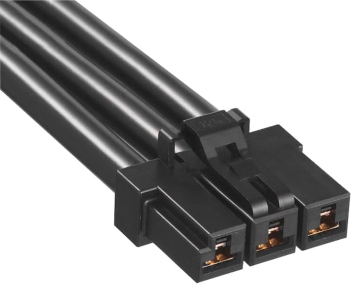 Funda de conector Hirose Hembra, Serie DF60, paso: 10.16 mm, 6 contactos, 1 filas, Recta, Cable