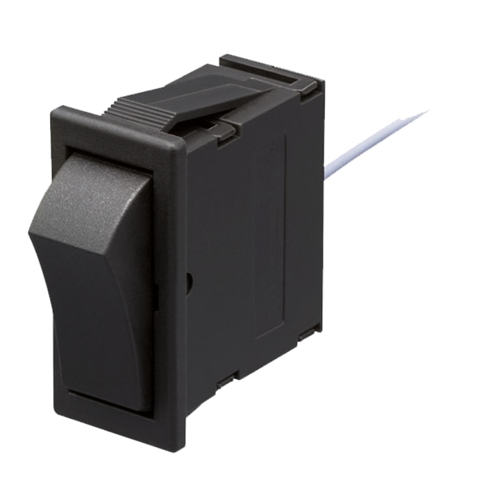 ZF, (On)-Off Rocker Switch Panel Mount