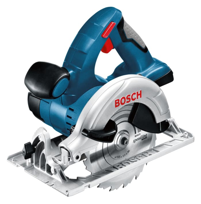 060166H006, Sierra circular Bosch GKS 18 V-LI a batería (batería no  incluida), 3900rpm, diám. de hoja 165mm, husillo 20mm