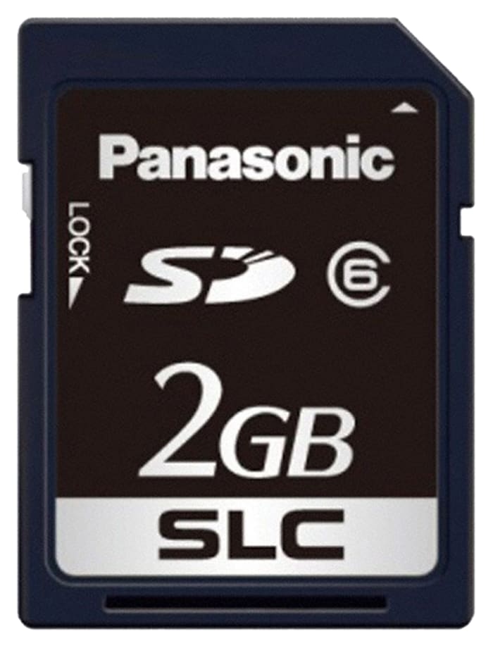 Panasonic 2 GB Industrial SD SD Card, Class 10
