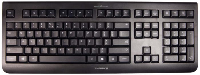 Cherry Wireless Keyboard and Mouse Set, QWERTY, Black