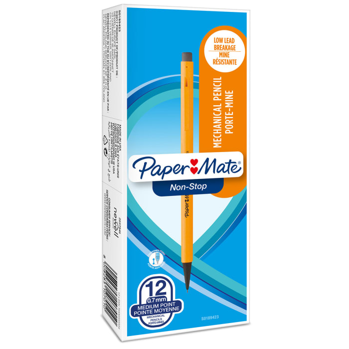 Paper Mate HB Retractable Pencil, 0.7mm