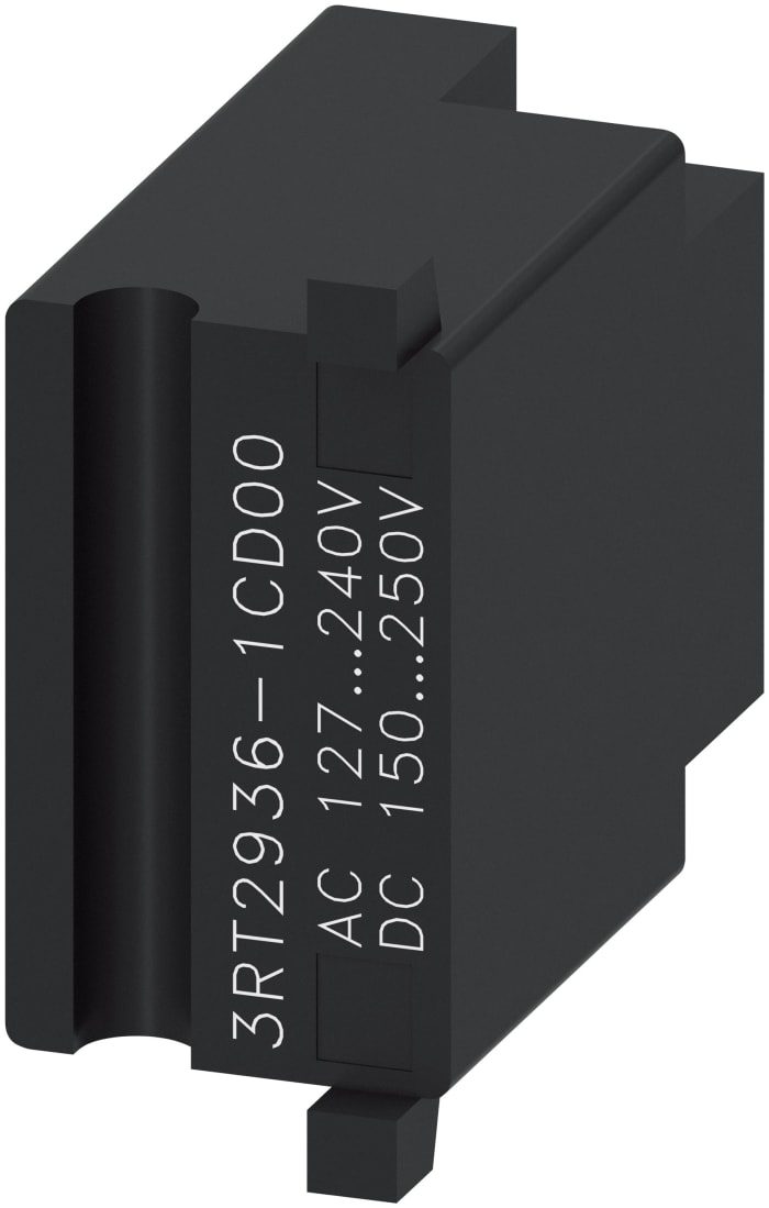 Siemens Surge Protector, 127 → 240 V ac, 150 → 250V dc, Clip-On Mount