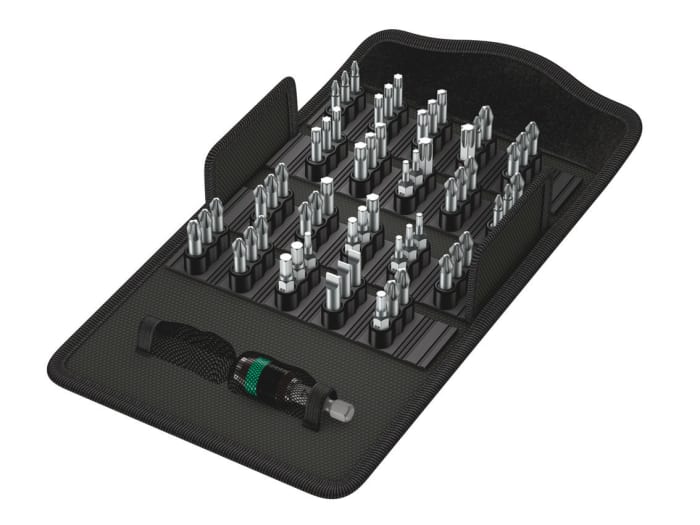 Jeu d'embouts de vissage Wera x 61 pièces
