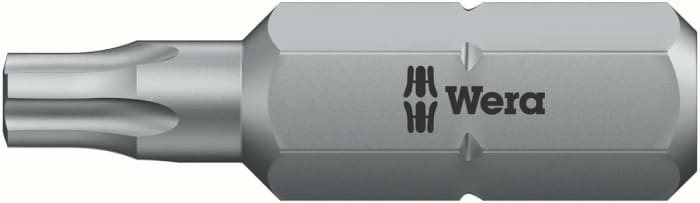 Wera Torx Screwdriver Bit, T25 Tip