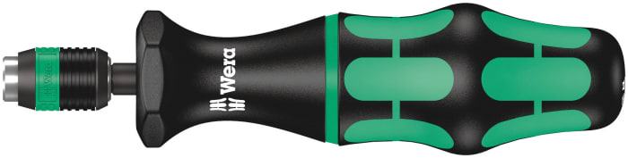 Wera Pre-set Hex Torque Screwdriver, 11.0 - 29.0 lbs.-in, 1/4 in Drive, ±6 % Accuracy