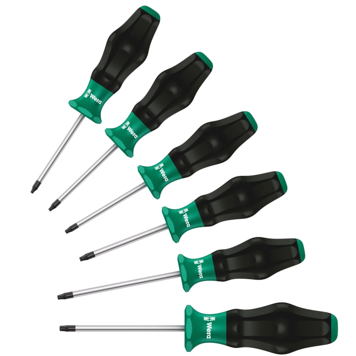 Jeu de tournevis standard Wera, Torx, 6 pièces