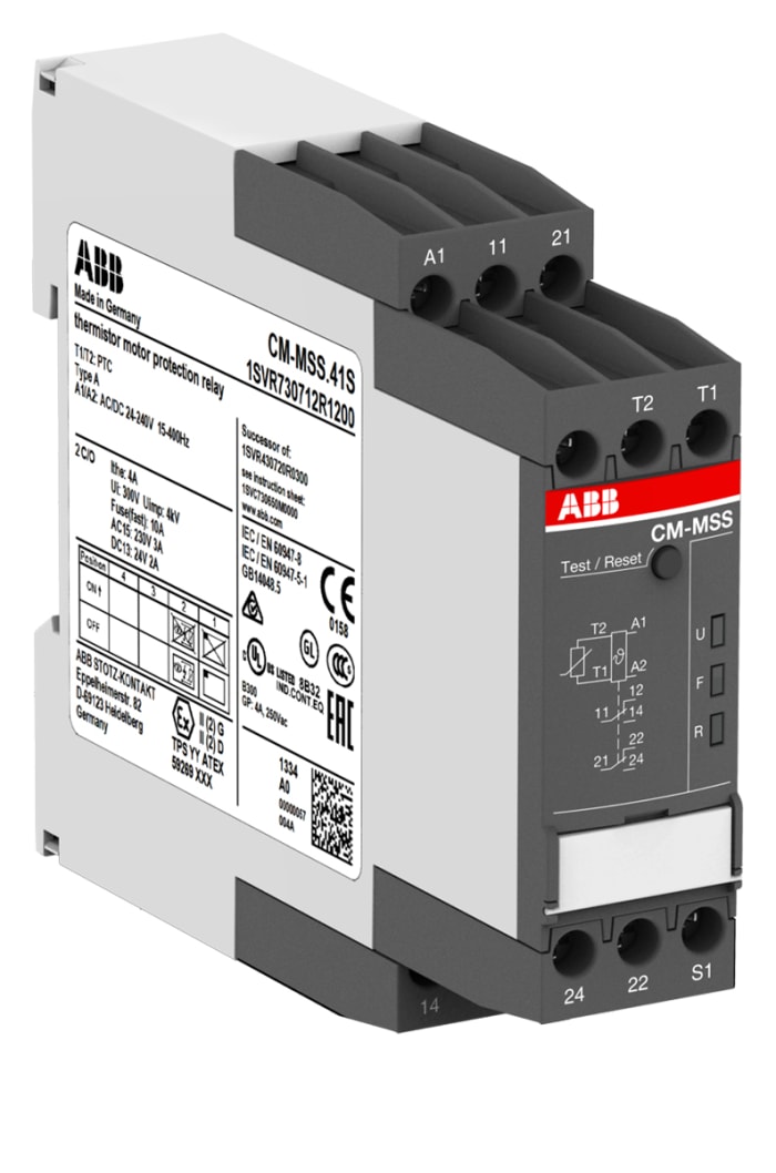 1SVR730712R1200 CMMSS.41S ABB ABB Temperature Monitoring Relay With