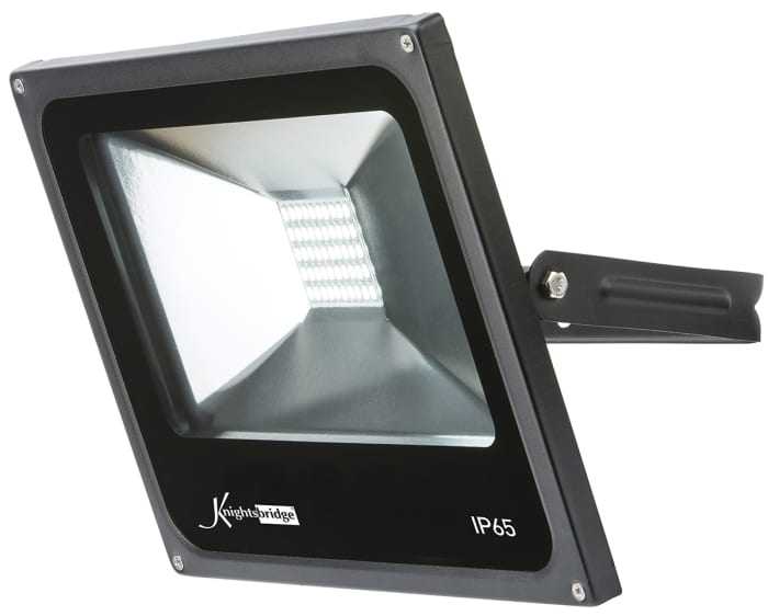 Knightsbridge FLB LED Floodlight, 50 LED, 25.5 W, 2000 lm, IP65, 230 V