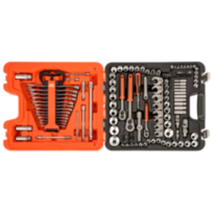 1/4 3/8 and 1/2 Square Drive Socket Set with Combination  Wrenches/Screwdriver Bits, BAHCO