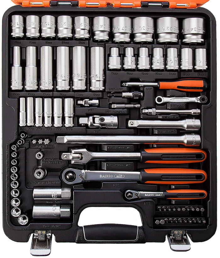 Bahco 103 piece socket set deals